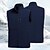 preiswerte Westen-Herren Weste für Wanderer Wander-Fleeceweste Ärmellos Shirt Außen warm Fleece-Futter Komfortabel Winter Tasche Polyester Dunkelgrau Schwarz Armeegrün Jagd Angeln Klettern