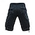 abordables Classique-Homme Short tactique Short Cargo Short Boutons Multi poche Plein Vestimentaire Longueur genou Extérieur du quotidien Camping et randonnée Mode Classique Noir Vert Véronèse
