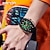 abordables Relojes digitales-SANDA Hombre Reloj Digital Al Aire Libre Deportes Moda Reloj de Muñeca Luminoso Cronómetro Despertador cuenta regresiva Gel de Sílice Reloj