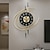 tanie Dekoracje ścienne-Zegar ścienny moda nowoczesna dekoracja ścienna osobowość twórcza salon 41*54cm