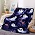 cheap Blankets &amp; Throws-Halloween Decorative Multi-functional Flannel Blanket Soft and Cozy Festive Throw Perfect for Adding Spooky Charm to Your Home Decor Ideal for Couch, Bed, or Outdoor Use