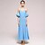 abordables Tenues de danse de salon-Danse de Salon Robe Couleur Pure Fantaisie Femme Utilisation Soirée Sans Manches Coton cristal