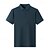 preiswerte Klassisches Poloshirt für Herren-Herren Golfhemd Poloshirt aus Waffelstrick Geschäft Aktiv Klassisch Kurzarm Modisch Modern Feste Farbe Taste Sommer Frühling Regular Fit Dunkelgrau Aprikose Schwarz Dunkelgrün Golfhemd