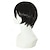 cheap Synthetic Trendy Wigs-12 Inch / 30 cm Men Short Straight Wig Cosplay Costume Wig Carnival Wigs