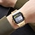 abordables Relojes digitales-SKMEI Hombre Reloj Digital Moda Reloj Casual Negocios Reloj de Muñeca Luminoso Cronómetro Despertador cuenta regresiva Acero TPU Reloj