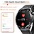 economico Braccialetti intelligenti-696 F200 Orologio intelligente 1.55 pollice Intelligente Bracciale Bluetooth Pedometro Avviso di chiamata Monitoraggio del sonno Compatibile con Samsung Da uomo Chiamate in vivavoce Promemoria di