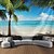 billiga Ocean Beach Gobeläng-landskap natur stor vägg gobeläng art déco filt gardin picknick bordsduk hängande hem sovrum vardagsrum sovsal dekoration strand serie kokospalt blå hav vit moln blå himmel