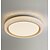 tanie Ściemnialne lampy sufitowe-Lampy sufitowe led z możliwością przyciemniania 50cm 1-lampa nowoczesna sztuka przemysłowa okrągły szczotkowany metal półpłaski 42w do kuchni sypialnia salon 220-240v