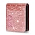 abordables Carcasas Samsung-teléfono Funda Para Samsung galaxia Z Flip 7 Z Flip 6 Z Flip 5 Z Flip 4 Z Flip 3 Gire la tapa Brillo ostentoso brillante Ranura para tarjetas Antigolpes Retro Cielo ordenador personal Cuero de PU