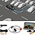 abordables Caméras de recul pour voiture-Caméra de recul led pour voiture, étanche, hd, écran hd 4.3 pouces, moniteur lcd, ensemble complet, système de stationnement pour pick-up van rv
