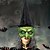 preiswerte Masken-Halloween Hexenhut Maske Halloween Requisiten Erwachsene Männer Frauen Unisex lustige Halloween Halloween Karneval einfache Karnevalskostüme für Walpurgisnacht