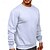 cheap Basic Sweatshirts-Men&#039;s Sweatshirt Black White Wine Army Green Light Grey Crew Neck Plain Sports &amp; Outdoor Daily Holiday Streetwear Basic Casual Fall &amp; Winter Clothing Apparel Hoodies Sweatshirts