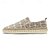 voordelige Hereninstappers &amp; loafers-Geborduurde herenespadrilles - comfortabele canvas vissersschoenen met rood patroon voor casual en strandkleding