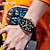 abordables Relojes digitales-SANDA Hombre Reloj Digital Al Aire Libre Deportes Moda Reloj de Muñeca Luminoso Cronómetro Despertador cuenta regresiva Gel de Sílice Reloj