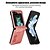 abordables Carcasas Samsung-teléfono Funda Para Samsung galaxia Z Flip 7 Z Flip 6 Z Flip 5 Z Flip 4 Z Flip 3 Gire la tapa Brillo ostentoso brillante Ranura para tarjetas Antigolpes Retro Cielo ordenador personal Cuero de PU