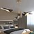 billige Klyngedesign-lysekroner 4/6/8 hoder klyngedesign enkelt design hengelys aluminium kunstnerisk stil moderne stil industrimalte overflater svart naturinspirert moderne 110-120v 220-240v