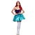 abordables Disfraces de mujer-Vestidos Traje de cosplay Princesa Disfraz Sexy Adulto Mujer Carnaval Mardi Gras Fiesta Rendimiento Disfraces fáciles de Halloween Disfrazarse