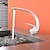abordables Grifería para bañera-Baño grifo del fregadero - Clásico Latón Envejecido / Galvanizado Conjunto Central Sola manija Un agujeroBath Taps