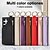 cheap Samsung Cases-Phone Case For Samsung Galaxy S24 S23 S22 S21 Ultra Plus A55 A35 A25 A15 5G A14 A54 A73 A53 A33 A23 A13 A12 S25 Ultra Back Cover with Stand Holder Zipper Card Slot Retro PC PU Leather