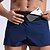 baratos Shorts de moletom-Homens Shorts de moletom Calção Shorts de verão Bolsos Com Cordão Cintura elástica Tecido Conforto Curto Esportes Diário Para Noite Moda Casual Preto Vermelho Micro-Elástica