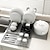 abordables Almacenamiento para la cocina-Juego de tapetes de café de silicona con bordes elevados: tapete para barra de café para encimera, accesorios de café que se ajustan debajo de la cafetera espresso, tapete para secar platos, utensilio