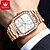 preiswerte Quarz-Uhren-OLEVS Männer Quarz Uhr Mode Casual Armbanduhr Luminous Kalender Datum Woche Wasserdicht Stahl Uhr
