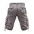 abordables Classique-Homme Short tactique Short Cargo Short Boutons Multi poche Plein Vestimentaire Longueur genou Extérieur du quotidien Camping et randonnée Mode Classique Noir Vert Véronèse