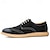 baratos Sapatos Oxford para Homem-sapatos masculinos de camurça brogue oxford - sapatos sociais elegantes e confortáveis com cadarços para uso casual e formal