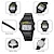 abordables Relojes digitales-SKMEI Hombre Reloj Digital Moda Reloj Casual Negocios Reloj de Muñeca Luminoso Cronómetro Despertador cuenta regresiva Acero TPU Reloj