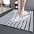 abordables Alfombra de baño antideslizante-Alfombrilla de bañera antideslizante para ducha, impermeable y anticaídas, para ducha e inodoro, uso doméstico, antideslizante, de secado rápido, perfecta para el baño, seguridad y comodidad, fácil de limpiar
