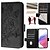 Χαμηλού Κόστους iPhone Θήκες-τηλέφωνο tok Για iPhone 16 iPhone 15 Pro Max Plus iPhone 14 13 12 11 Pro Max Plus Mini SE Πίσω Κάλυμμα με βάση στήριξης Μαγνητική με λουράκι καρπού Ρετρό Λουλούδι Floral TPU PU δέρμα