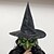 preiswerte Masken-Halloween Hexenhut Maske Halloween Requisiten Erwachsene Männer Frauen Unisex lustige Halloween Halloween Karneval einfache Karnevalskostüme für Walpurgisnacht