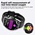 economico Braccialetti intelligenti-696 F200 Orologio intelligente 1.55 pollice Intelligente Bracciale Bluetooth Pedometro Avviso di chiamata Monitoraggio del sonno Compatibile con Samsung Da uomo Chiamate in vivavoce Promemoria di