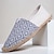 cheap Men&#039;s Slip-ons &amp; Loafers-Women&#039;s Red and White Patterned Espadrilles – Comfortable Slip-On Canvas Shoes with Natural Jute Sole for Summer