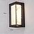 baratos luzes de parede ao ar livre-Luzes de parede led para exteriores, branco quente, à prova de chuva, iluminação montada na parede com sombra acrílica listrada, luzes de varanda para casa, garagem, pátio, lâmpada 110-240v