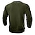 cheap Basic Sweatshirts-Men&#039;s Sweatshirt Black White Wine Army Green Light Grey Crew Neck Plain Sports &amp; Outdoor Daily Holiday Streetwear Basic Casual Fall &amp; Winter Clothing Apparel Hoodies Sweatshirts