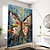 voordelige Douchegordijnen-Douchegordijn met haken 180cm*180cm (70&quot;*70&quot;) Polyester Wasbaar Waterdicht Plantenbloem Motief Badkamer Baddecoratie