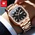preiswerte Quarz-Uhren-OLEVS Männer Quarz Uhr Mode Casual Armbanduhr Luminous Kalender Datum Woche Wasserdicht Stahl Uhr