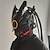levne Novinky-kyberpunková maska maska kulaté světlo křídlo cop music festival led light mask cosplay
