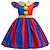 abordables Style Joker-TADC Joker Clown Pomni Robe Costume Cosplay Cosplay de Film for Fille Enfant Carnaval Performance Soirée