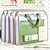 cheap Office Supplies-A4 Folder Paper Storage Bag Transparent Portable Organ Bag Student Information Storage Bag Multi-layer Large Capacity