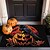 preiswerte Halloween Schlafzimmer-Halloween Dekoration Kürbis Krähe Fußmatte Küchenmatte Bodenmatte rutschfester Bereich Teppich Ölfester Teppich Indoor Outdoor Matte Schlafzimmer Dekor Badezimmermatte Eingangsteppich