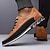 abordables Semi-formel-Homme Oxfords Broderie Chaussures habillées Grandes Tailles Chaussures de confort Marche Décontractées Chinoiserie Britanique du quotidien Soirée &amp; Evénement Cuir PU Chaud Bottine / Demi Botte Lacet