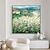 abordables Peintures Abstraites-Peinture à l'huile peinte à la main, art mural, impression de paysage, toile, décoration de la maison, sans cadre uniquement