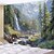 abordables paisaje tapiz-Tapiz colgante de bosque de ciervos de otoño, arte de pared, tapiz grande, decoración mural, fotografía, telón de fondo, manta, cortina, hogar, dormitorio, sala de estar