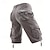 abordables Classique-Homme Short tactique Short Cargo Short Boutons Multi poche Plein Vestimentaire Longueur genou Extérieur du quotidien Camping et randonnée Mode Classique Noir Vert Véronèse