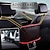 preiswerte Fahrzeugservice-Autonetztasche Handtaschenhalter, zusätzlicher Stauraum Organizer, Safe &amp;störungsfreies Fahren, einfache Installation, passt auf Standard-Armlehnen, Oxford-Gewebe &amp;Netz, schwarz/rot