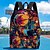 baratos Mochilas para Crianças e Adolescentes-Mochila com estampa de basquete para meninos e adolescentes – mochila escolar de grande capacidade com tema esportivo e design colorido de estilo urbano para uso diário e prática de ginástica