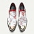 billige Klassiske Sko-blomstret læderkjolesko til mænd - førsteklasses okselæder spænde slip-on sko med metal tåkappe