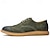 baratos Sapatos Oxford para Homem-sapatos masculinos de camurça brogue oxford - sapatos sociais elegantes e confortáveis com cadarços para uso casual e formal
